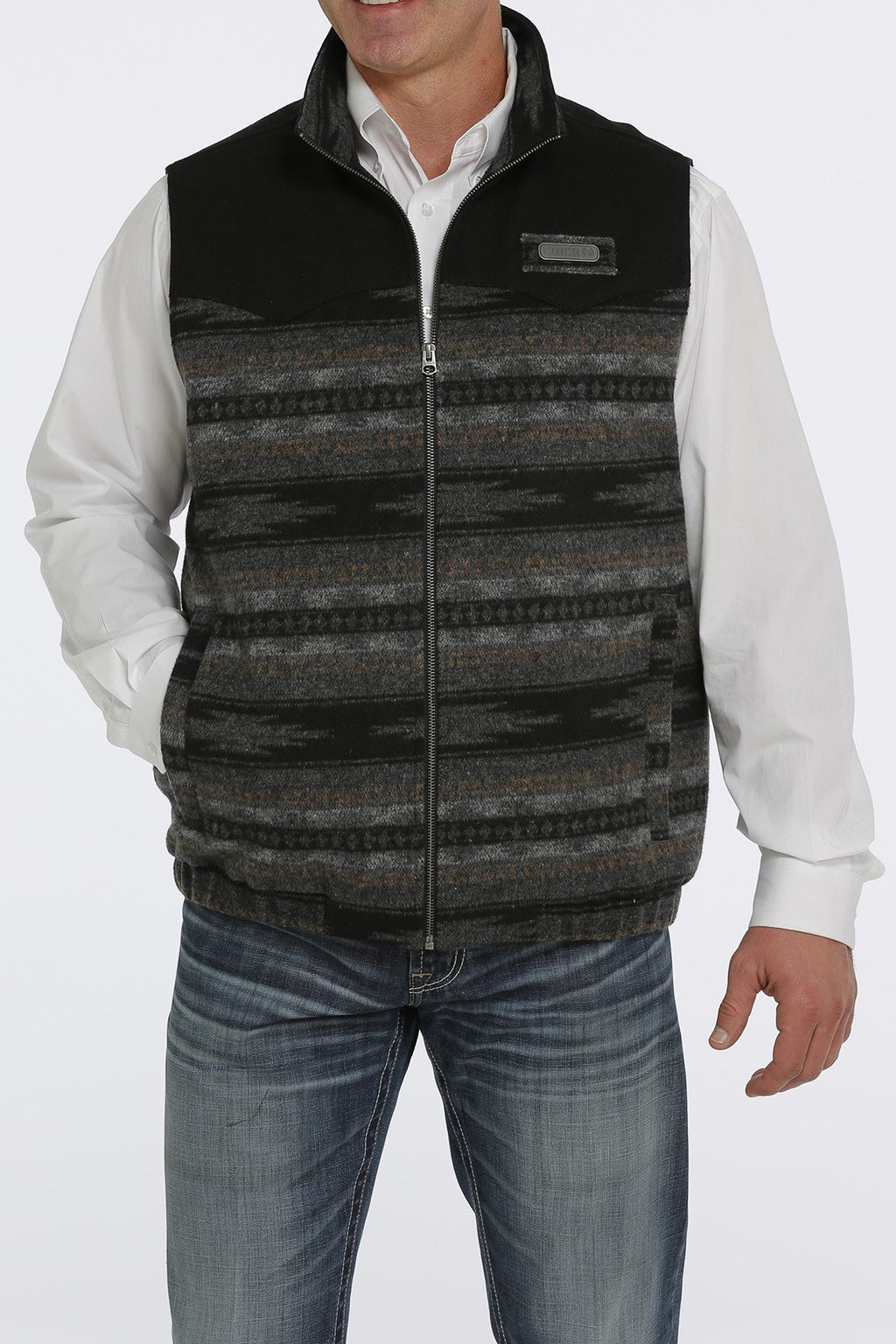 CINCH Men's Wooly Concealed Carry Vest 1543006