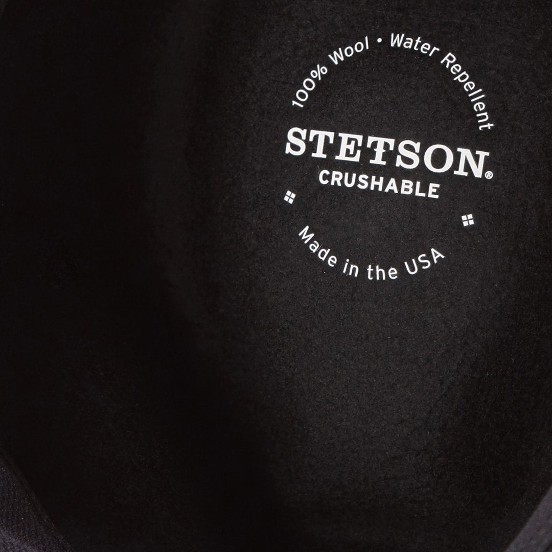 Stetson "Bozeman" Crushable Outdoor Hat - Black