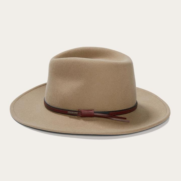 Stetson "Bozeman" Crushable Outdoor Hat - Mushroom