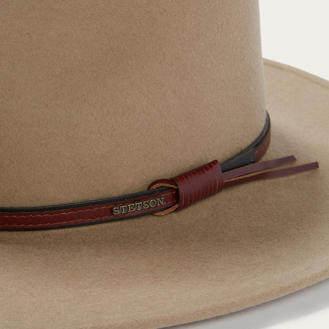 Stetson "Bozeman" Crushable Outdoor Hat - Mushroom
