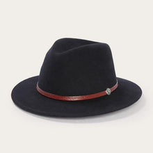 Load image into Gallery viewer, Stetson &quot;Cromwell&quot; Crushable Outdoor Hat - Black
