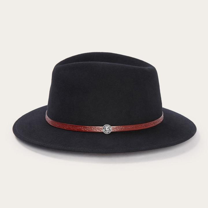 Stetson "Cromwell" Crushable Outdoor Hat - Black